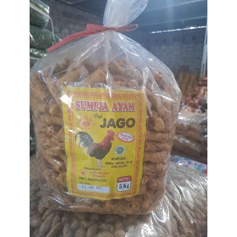 

Sumpia isi abon ayam 1000gr