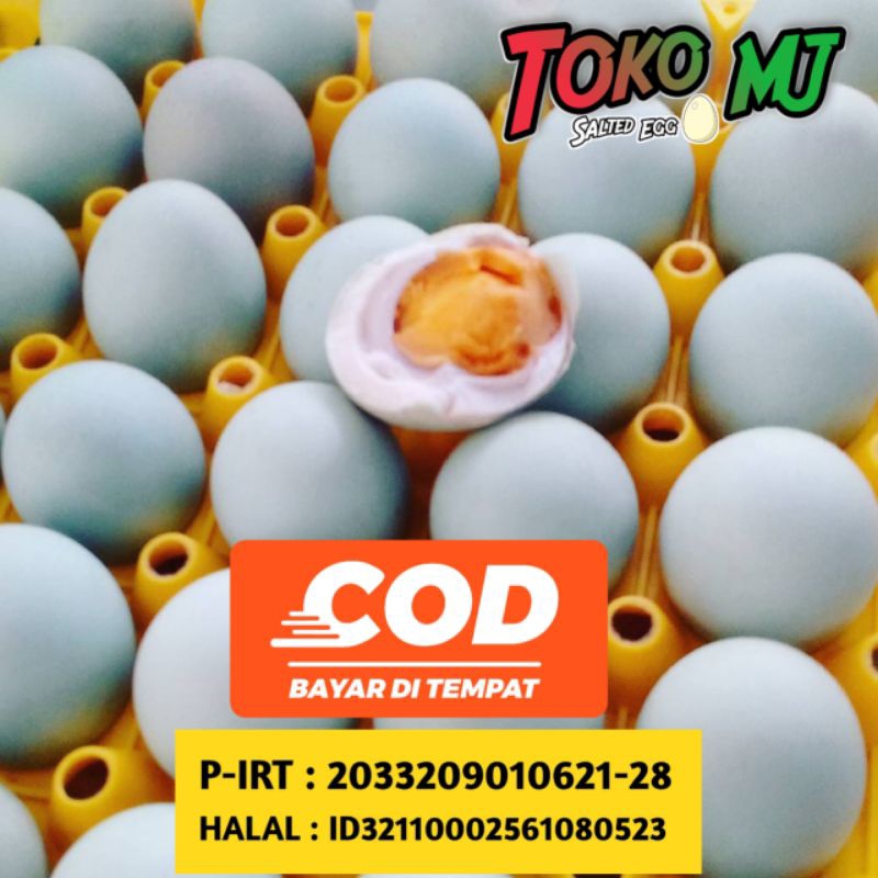 

Paket telur asin isi 50