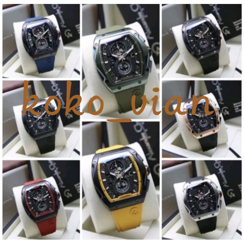 ORIGINAL JAM TANGAN PRIA Alexandre Christie AC 6608/AC 6608/6608