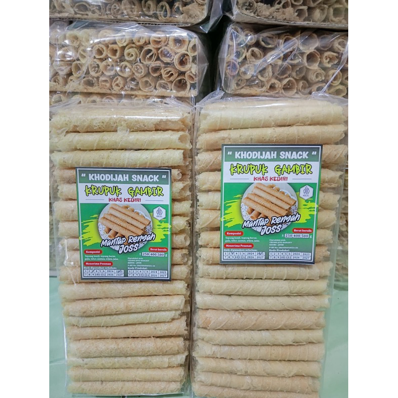

KERUPUK GAMBIR KHAS KEDIRI