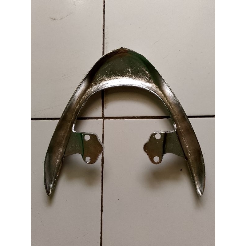 Begel behel planger pegangan tangan jok belakang Vega R New ASLI CROME BUKAN POLES