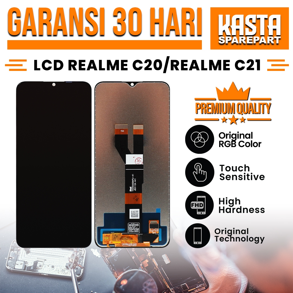 【LCD ORIGINAL】LCD REALME C20/REALME C21/REALME C11 2021 LCD TOUCHSCREEN FULLSET KUALITAS ORI 100%
