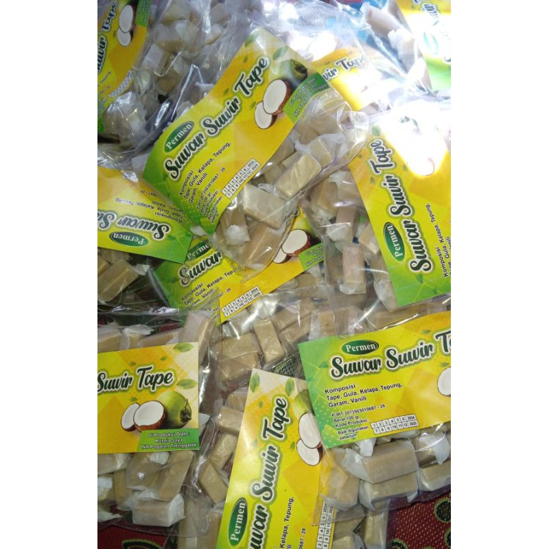 

permen suwar suwir tape khas trenggalek 100gr