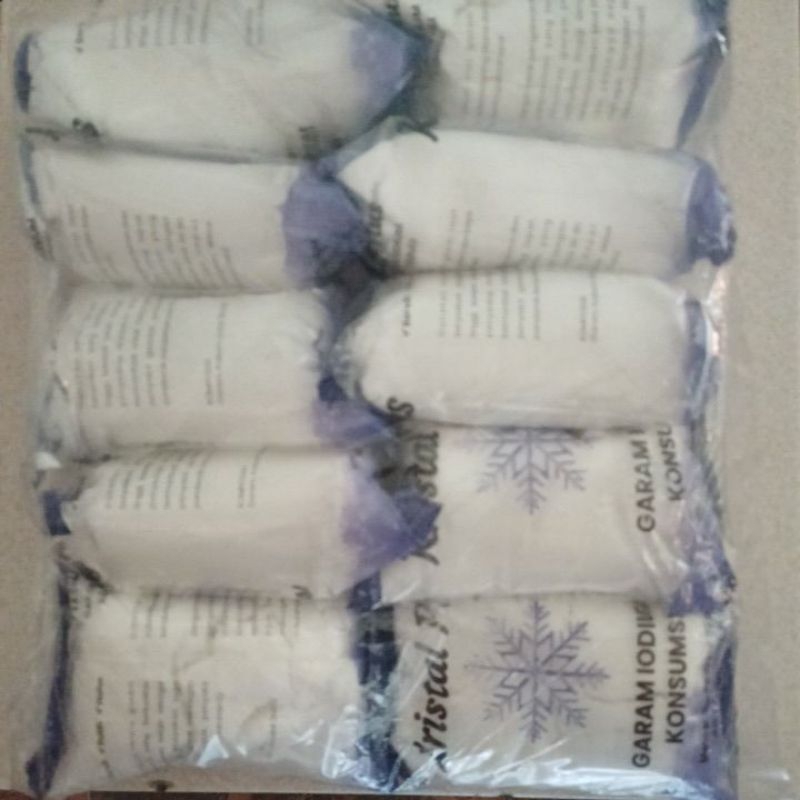 

Garam dapur 10 bungkus x 250 gram