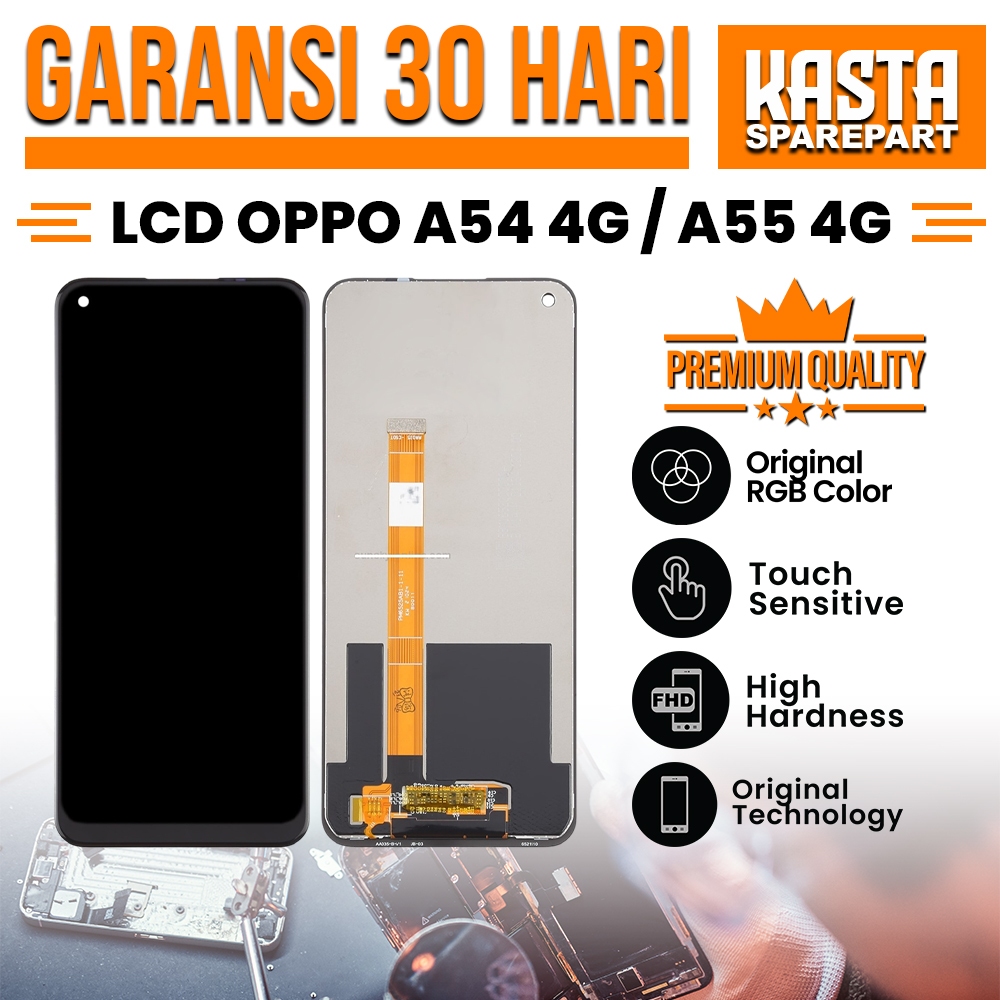 【LCD ORIGINAL】LCD OPPO A54 4G / A55 4G LCD TOUCHSCREEN FULLSET KUALITAS ORI 100%