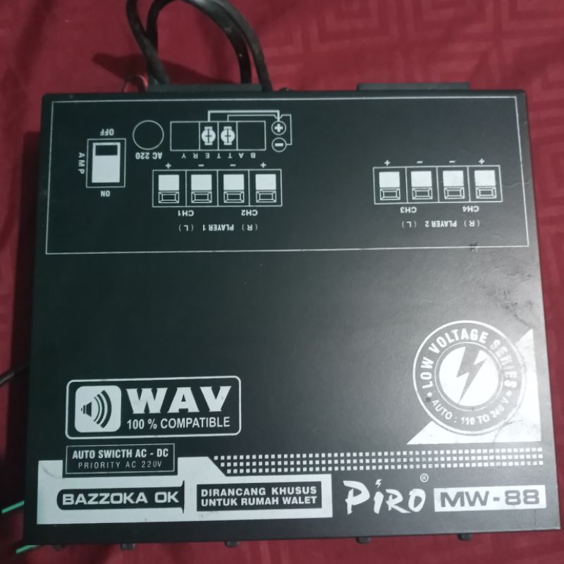 Ampli Walet Piro MW 88