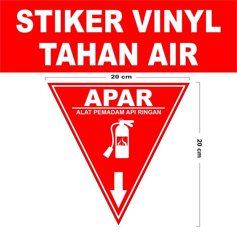 

APAR CARA MENGGUNAKAN APAR STIKER SIGN/STIKER PERINGATAN/VINYL/WATERPROOF