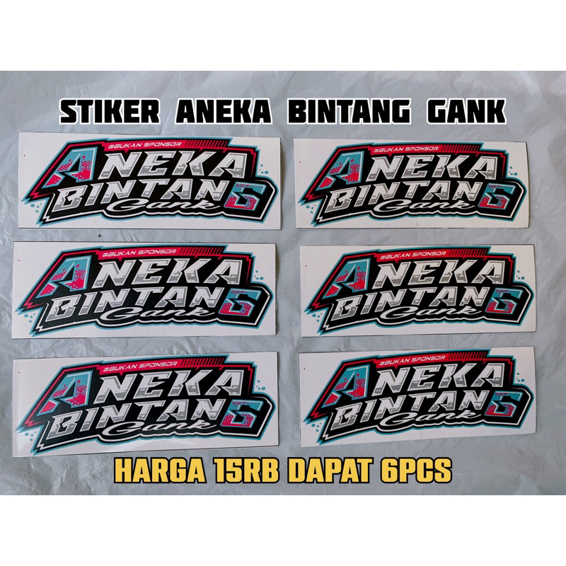 

STIKER LOGO ANEKA BINTANG GANK