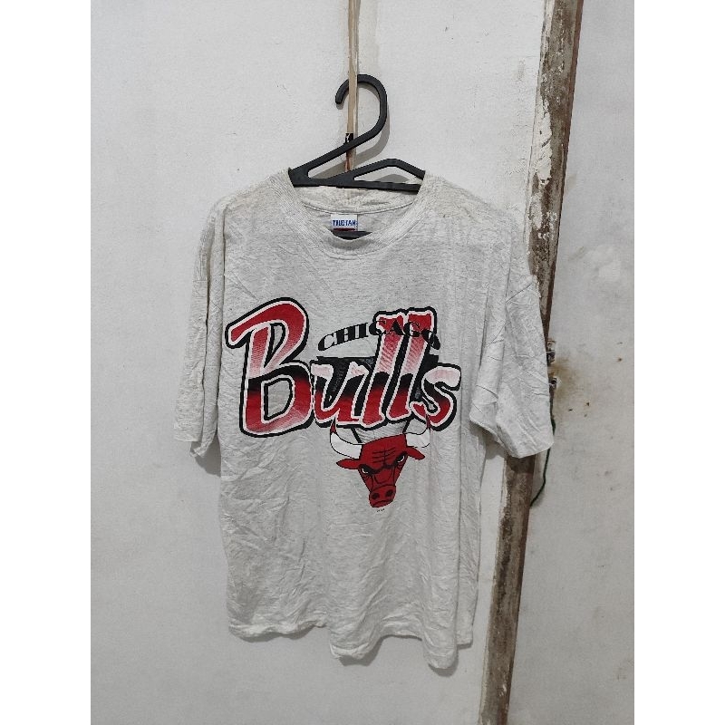 Chicago Bulls t shirt vintage singgle stitch