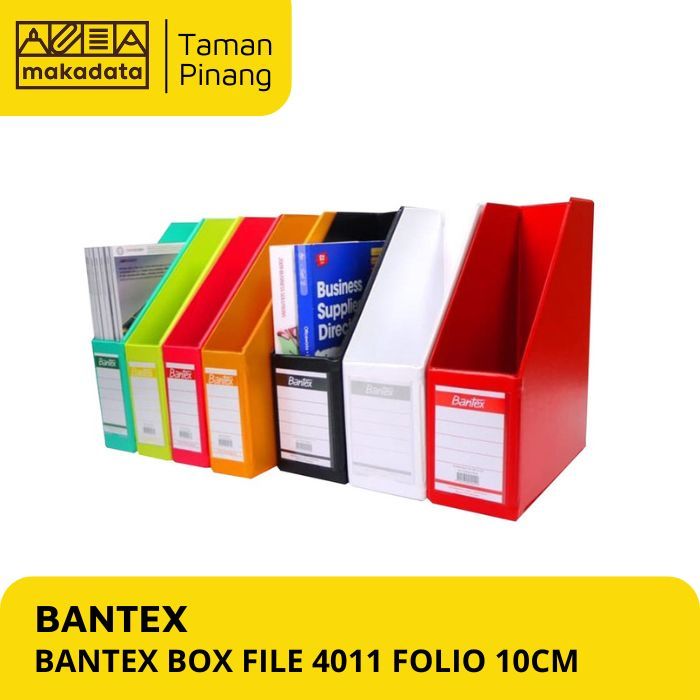 

BOX FILE BANTEX FOLIO - DOKUMEN KEEPER 10 CM ANEKA WARNA (4011)