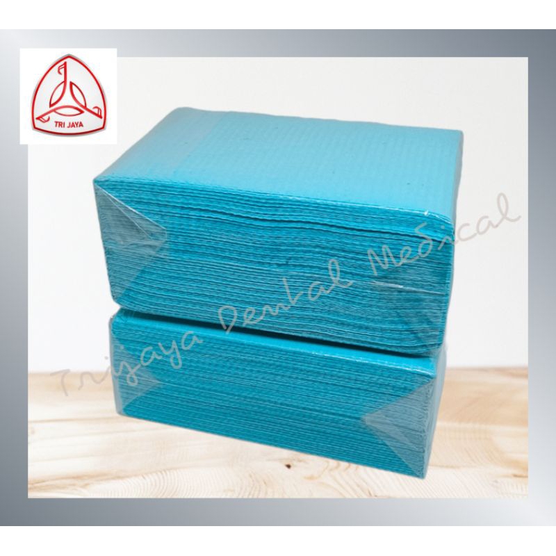 Trijaya Dental Medical Polibib dental/ Celemek dada tanpa tali/ polibib holder/ penjepit polibib/ de