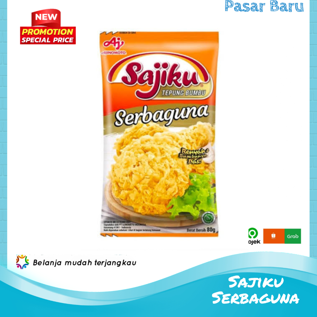 

Bumbu Sajiku Serbaguna • 220gram ✓ Murah | Pasar Baru Makassar