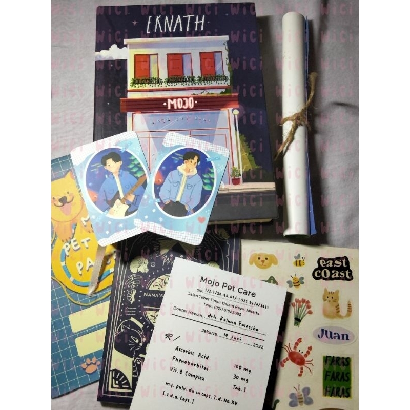 Preloved Novel Eknath by sotogapaketomat (HARD COVER)