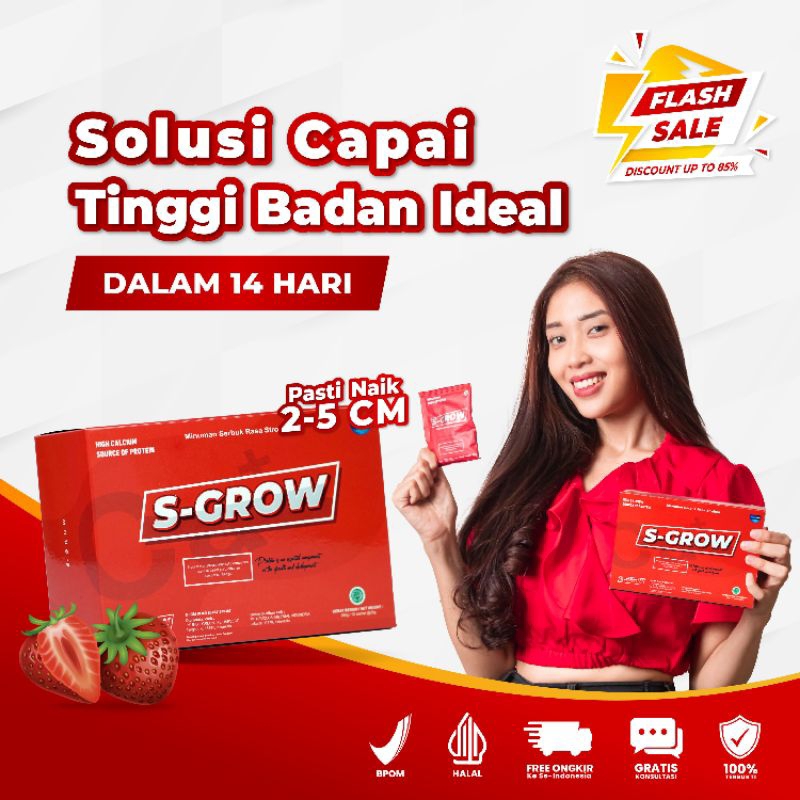 S-GROW - Susu Peninggi Badan Terbaik