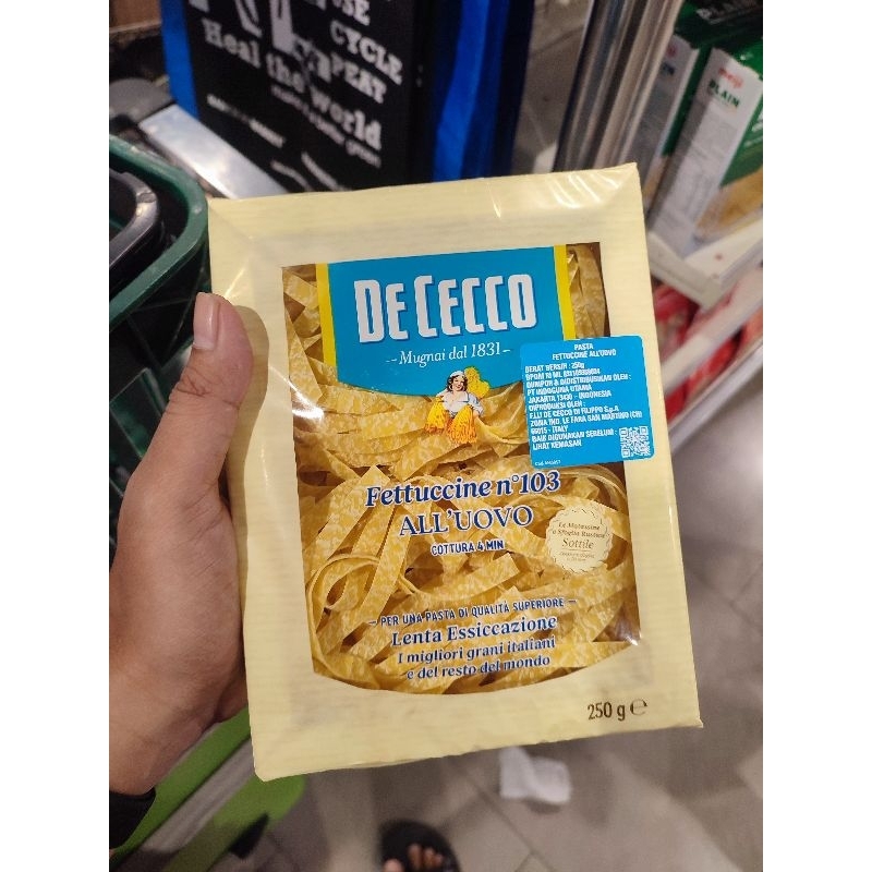 

De Cecco Fettucinne 103 250gr Impor Italy