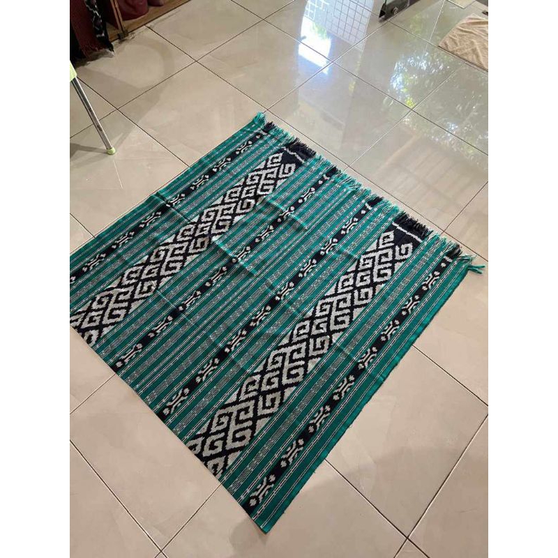 ELPHI Kain Tenun Blanket Toraja Hijau