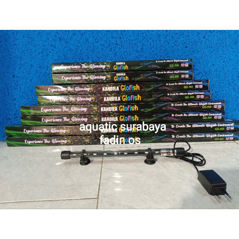 KANDILA GLOW FISH LAMPU LED AQUARIUM IKAN GLOW FISH KANDILA LOW WATT