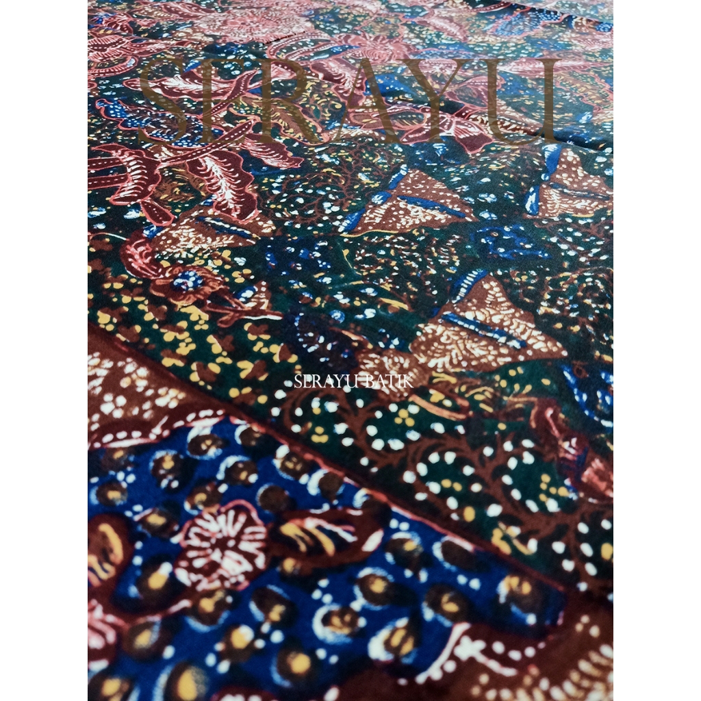 Selendang Gendongan Bayi Batik Motif Lasem Goro Giri Tiga Negeri