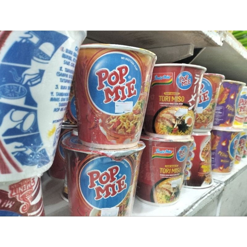 

Indofood Pop Mie Instant Cup Noodles Mie Instan Cup Lokal