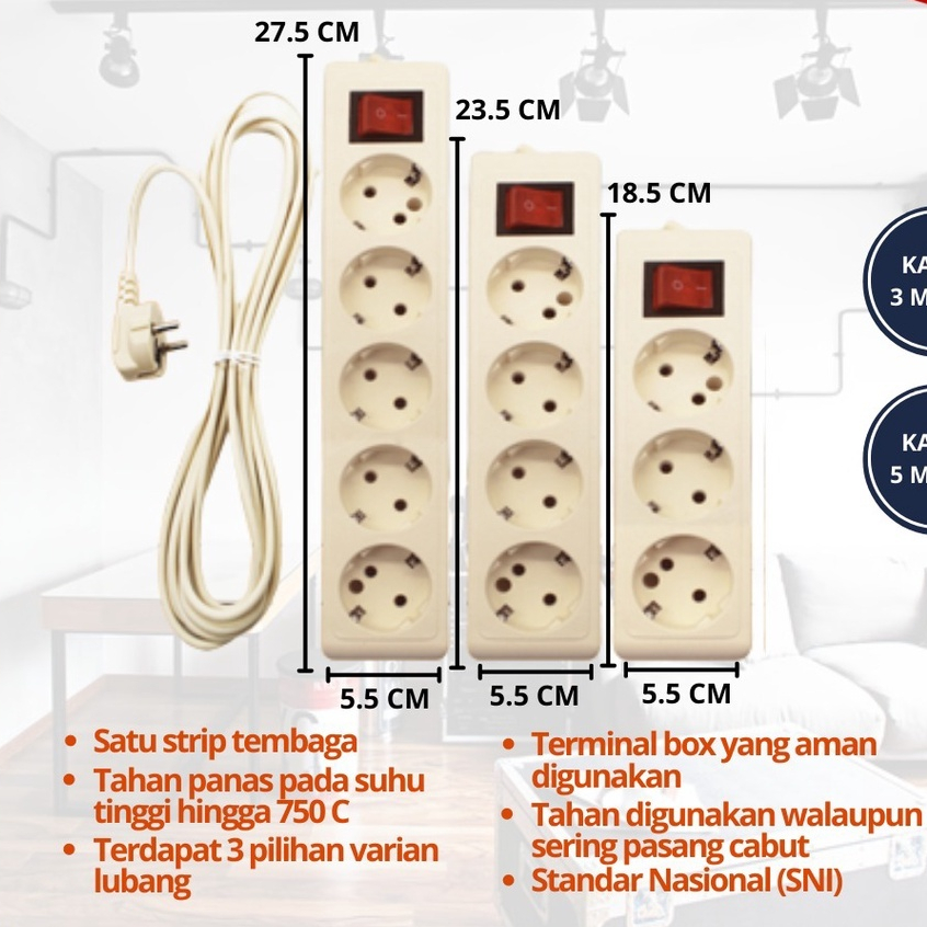COLOKAN LISTRIK STOP KONTAK COLOKAN LISTRIK TERMINAL KUNINGAN