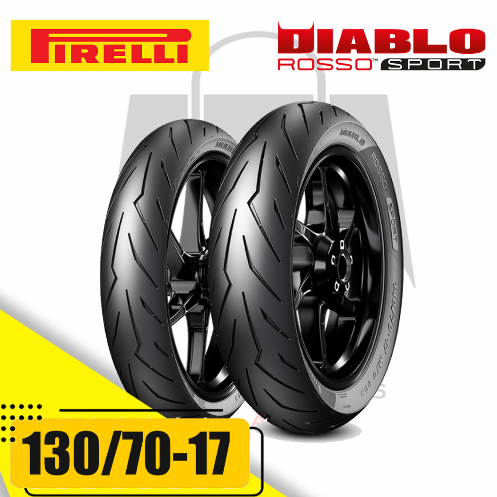 PIRELLI DIABLO ROSSO SPORT  130/70-17 / BAN MOTOR PIRELLI 130/70 ring 17