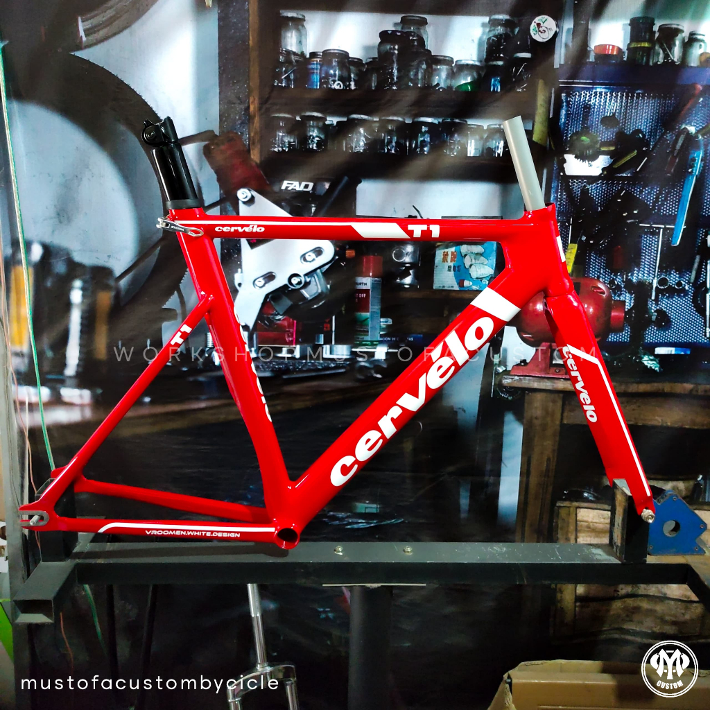 Frame Sepeda Fixie Handmade Model Cervelo KW