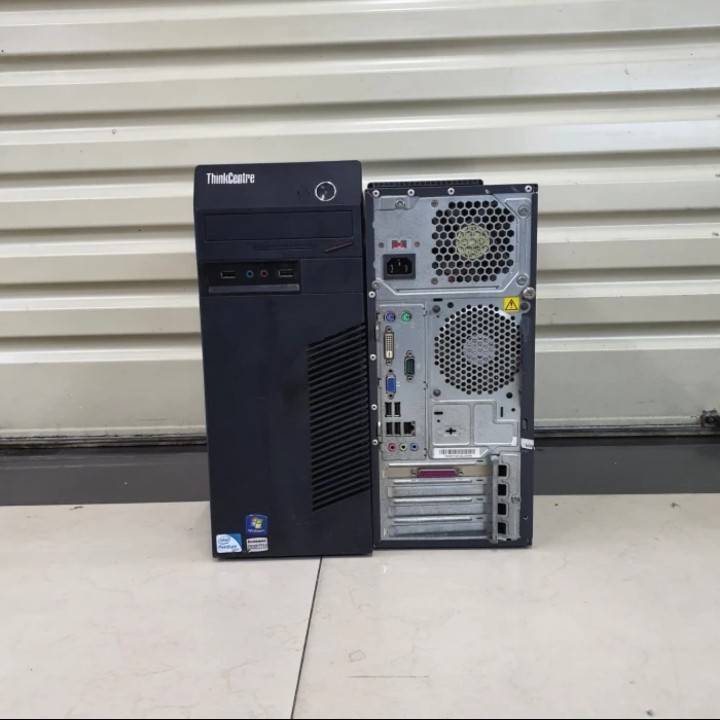PC LENOVO THINKCENTRE M71E I3 2120 RAM 4GB DDR 3 ssd 128 GB MURAH