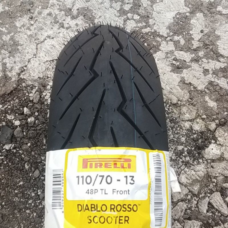 BAN PIRELLI DIABLO ROSSO SCOOTER 11070 13 BAN DEPAN NMAX STD