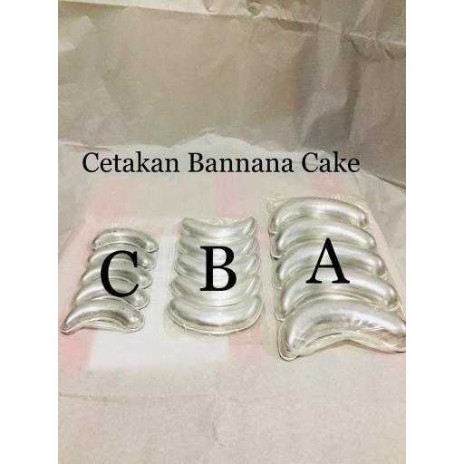Loyang Kue pisang/Cetakan Kue Pisang/Aluminium