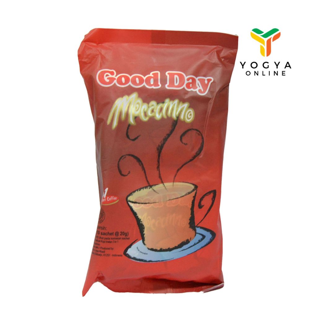 

Good Day Mocacino 10Sx20 Gram Minuman Kopi