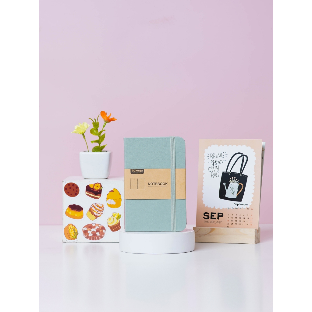 

bukuqu Classic Notebook Uk A6 Hijau Mint, Ruled