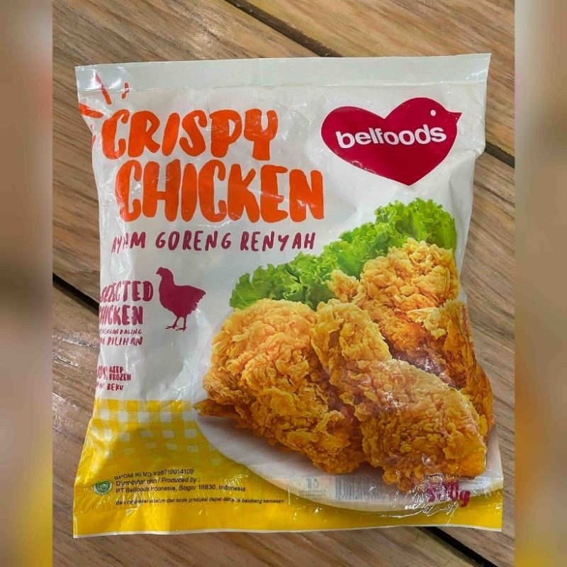 

Bellfood Ayam Goreng Crispy Chicken 500gram-Free Bubblewarp