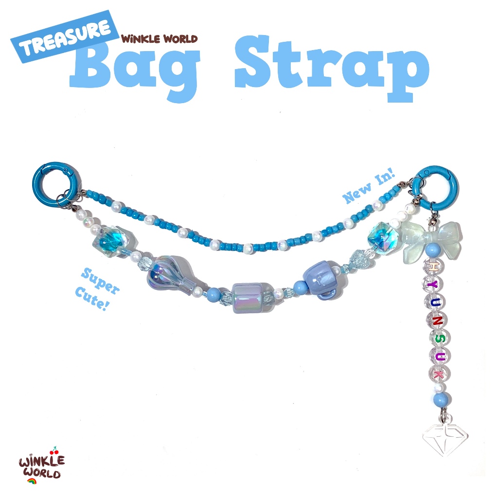 Concert Bag Strap Treasure / Gantungan Treasure Hiasan untuk Tas Konser