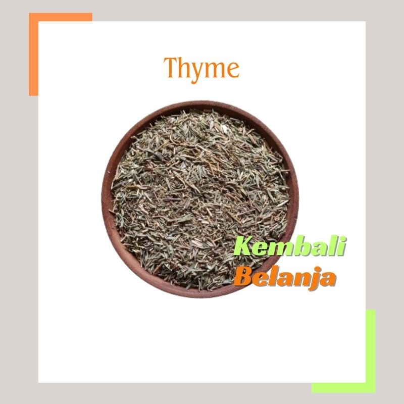 

Daun Thyme Kering 250 Gram/ Thyme Leaves