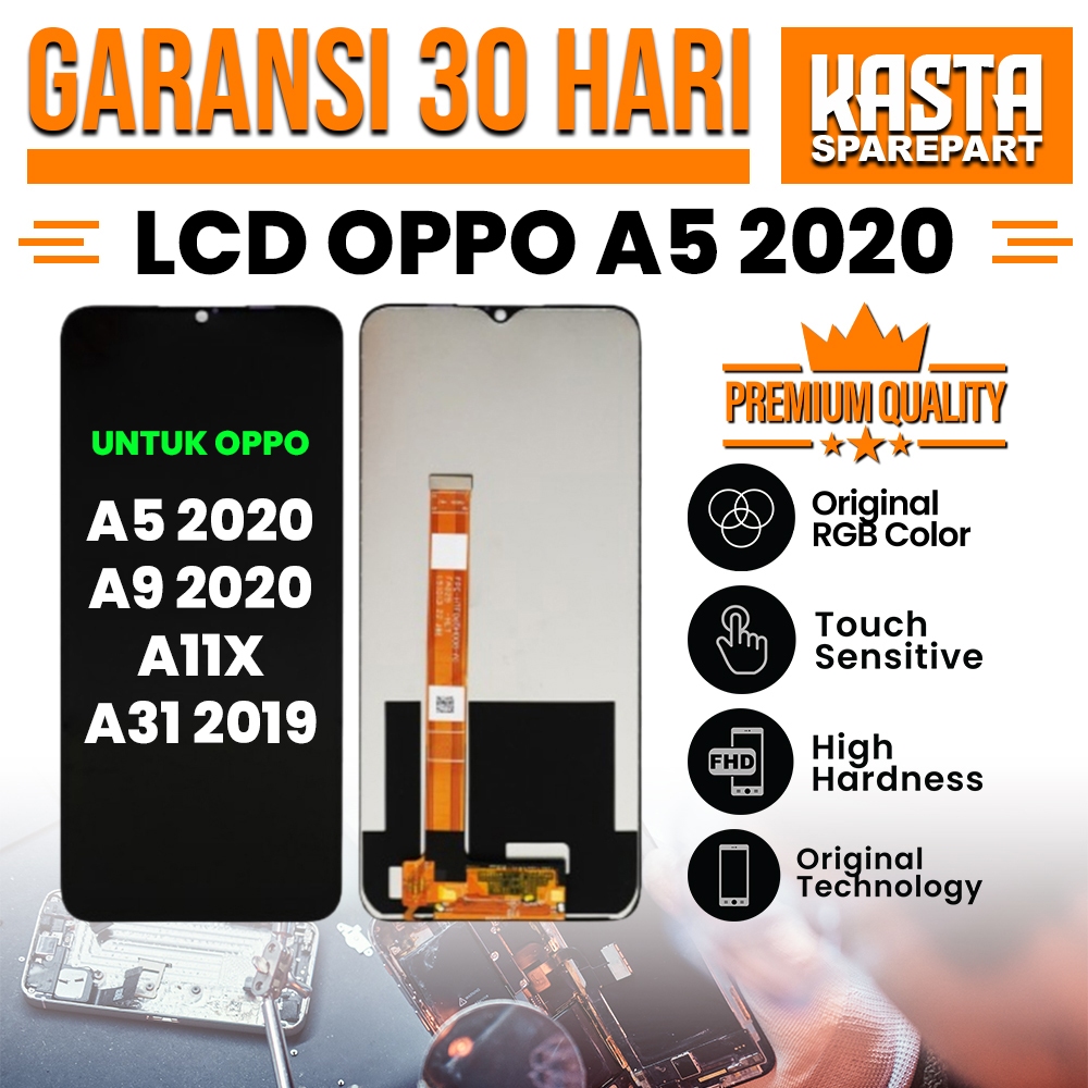 【LCD ORIGINAL】LCD OPPO A5 2020 / A9 2020 / A11X / A31 2019 LCD TOUCHSCREEN FULLSET KUALITAS ORI 100%