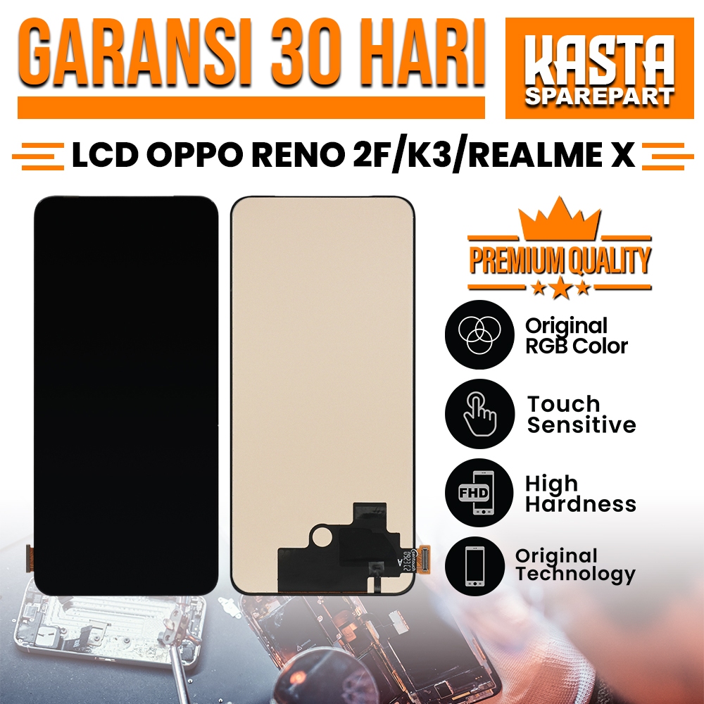【LCD ORIGINAL】OPPO RENO 2F / REALME X / K3 LCD FULLSET KUALITAS ORI 100%