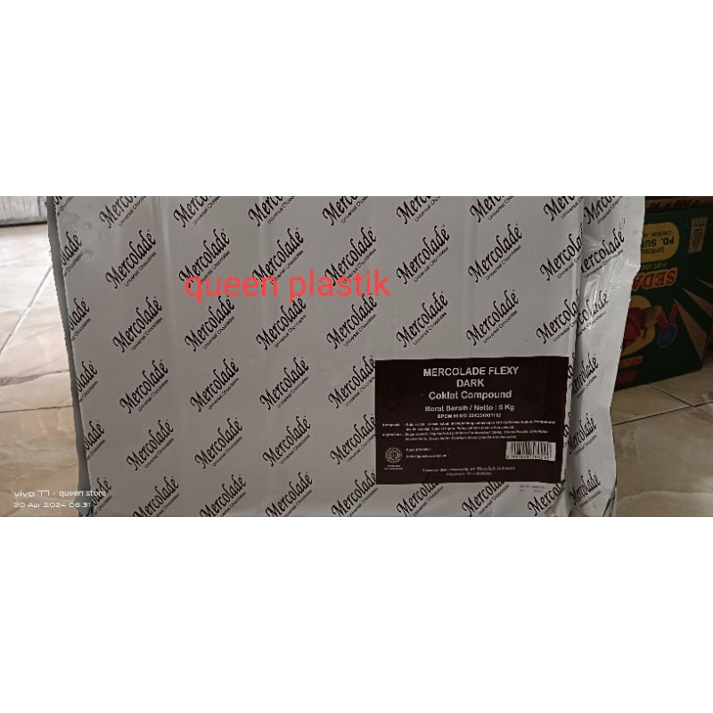 

Coklat blok chocolate compound mercolade flexi 5 kg