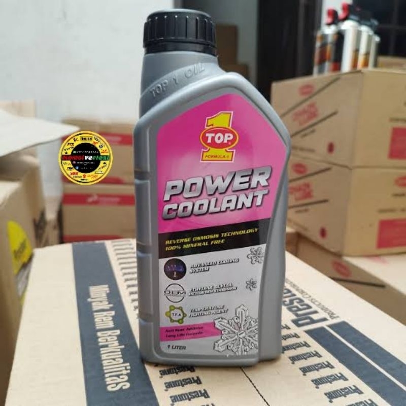 air radiator coolant TOP 1/ top 1 radiator coolant 1 liter pink