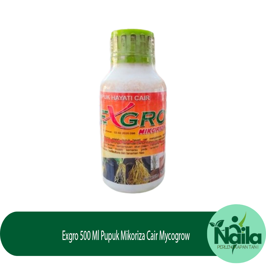 Exgro 500 Ml Pupuk Mikoriza Cair Mycogrow