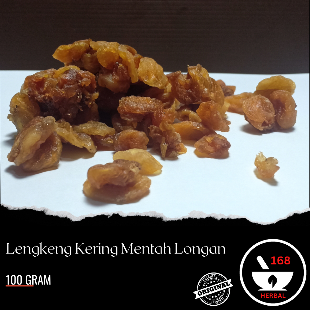 

Dried Longan / Lengkeng Kering / Long / Gui Yan Row 100g