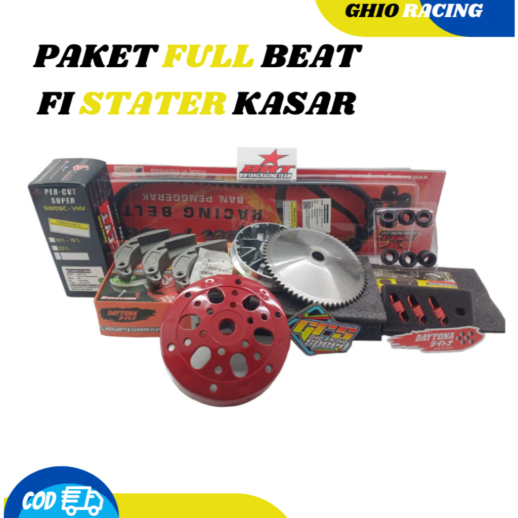 Paket Kirian CVT Full Beat Fi Scoopy Fi Stater Kasar Upgrade Kirian Super spek Beat Fi KZL GRSstore