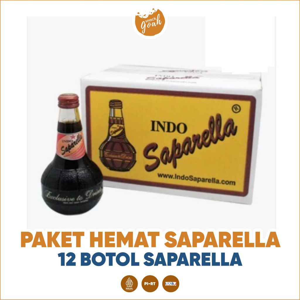 

PAKET HEMAT MINUMAN MANIS SAPARELLA 1 DUS/12PCS