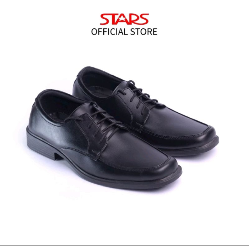 KINGSTAR Sepatu Formal Pria Manila Hitam
