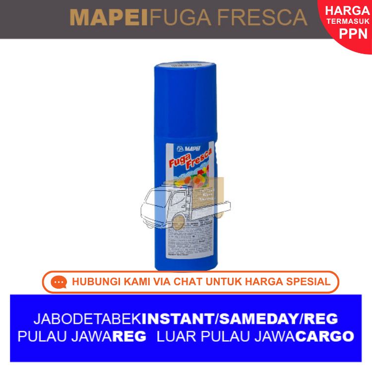 Mapei Fuga Fresca - Cat polimer untuk nat semen di antara ubin 160 gr