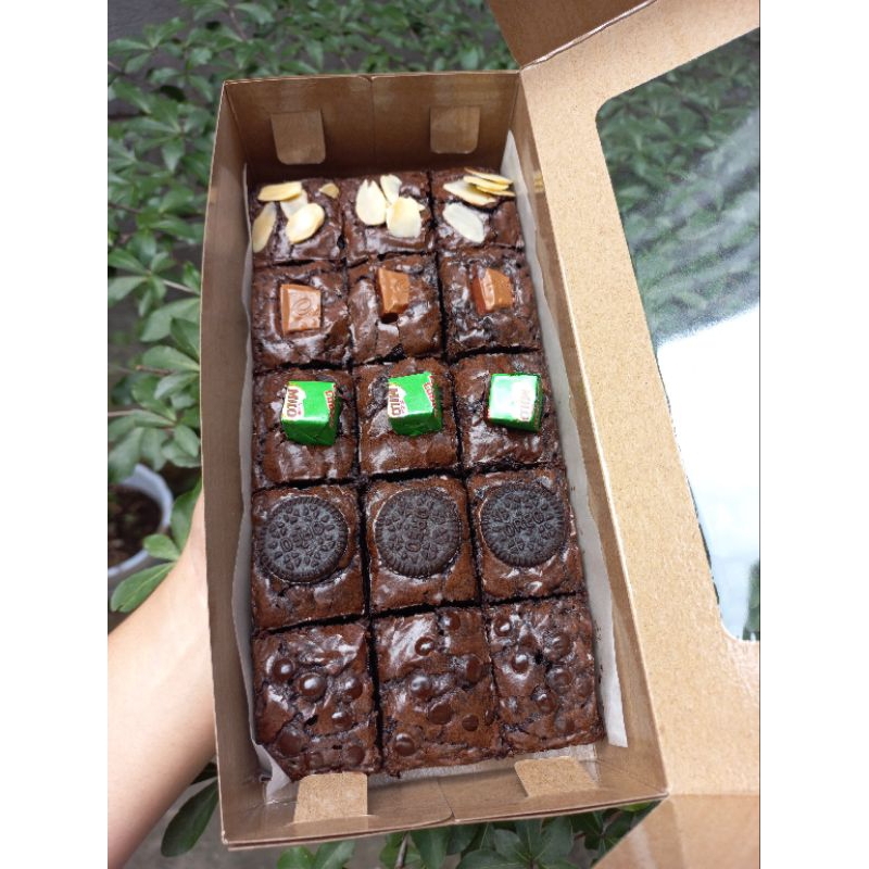 

FUDGY BROWNIES Homemade Cookiebite by Mamalula