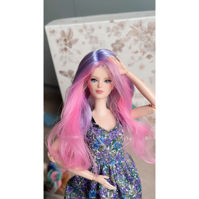 wig rambut barbie lingkar wig 13 cm