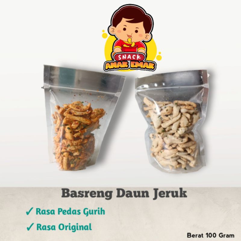 

Basreng Daun Jeruk Renyah Tanpa Pengawet