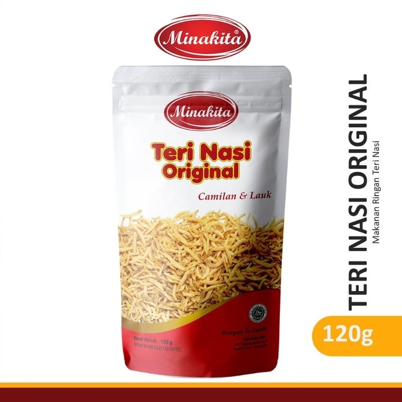 

MINAKITA TERI NASI ORIGINAL 120GR