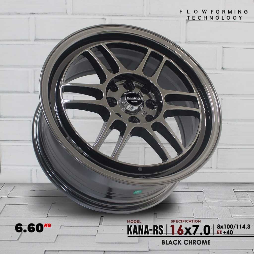 velg mobil avanza ring 16 rpf black chrome velg racing xenia,livina,mobilio,