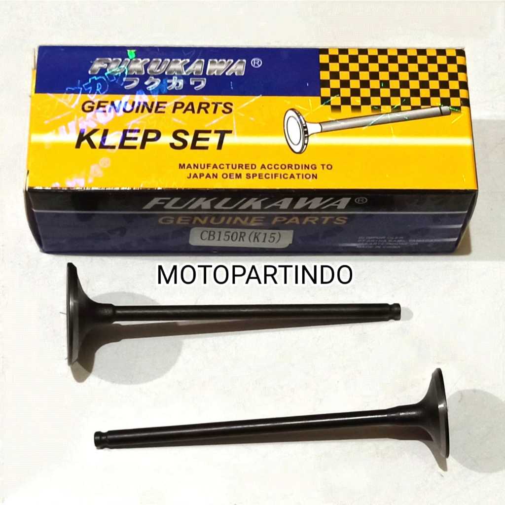 KLEP SET CB150R OLD PAYUNG KLEP CB150R LED MERK FUKUKAWA